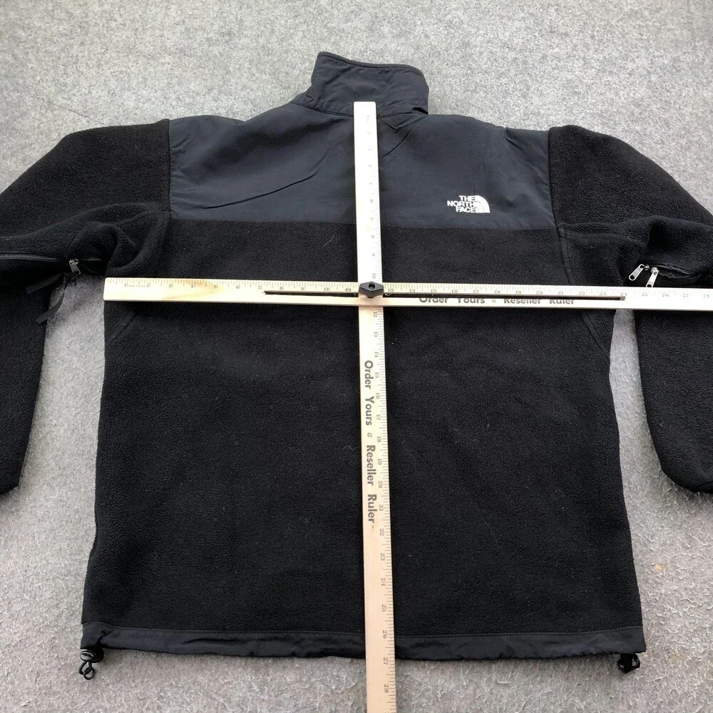 The North Face Jacket Mens Medium Black Fleece Denali Full Zip Outdoor